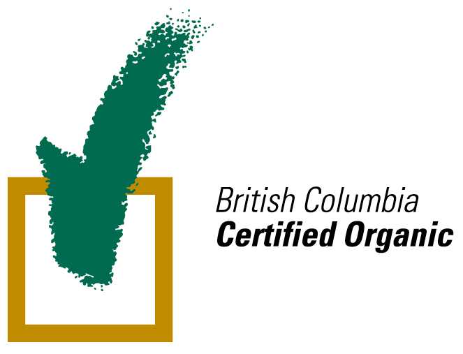 Bristish Columbia Certified Organic Bristish Columbia Certified Organic